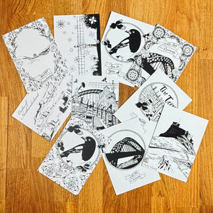 Lucky Dip Postcards - North East Edition