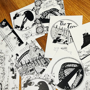 Lucky Dip Postcards - North East Edition
