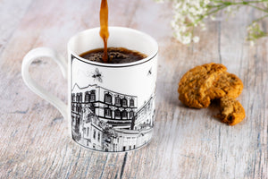 Manchester Landmarks Themed Mug