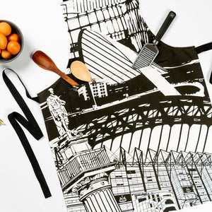 Newcastle & Gateshead Landmarks Themed Apron