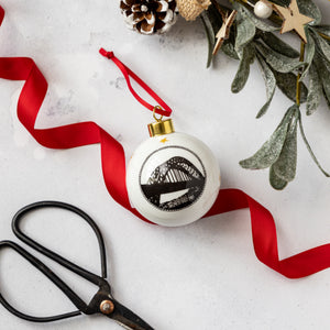 Newcastle Tyne Bridge Themed Ornament