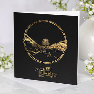 Sycamore Gap Gold Foil Card