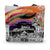 Brighton Themed shopping tote - 'Rainbow Glass' coloured design featuring Brightons Landmarks by Powder Butterfly