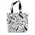 Shopping Tote with print featuring Puffins - Powder Butterfly