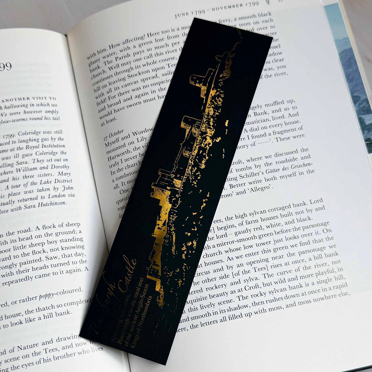 Bamburgh bookmark