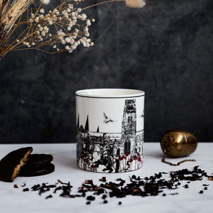 Durham City Landmarks Themed China Mug
