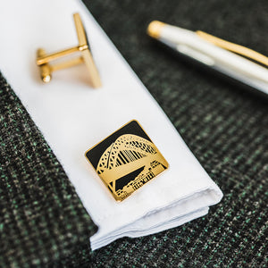 Newcastle Tyne Bridge Themed Cufflinks