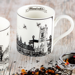 Manchester Landmarks Themed Mug