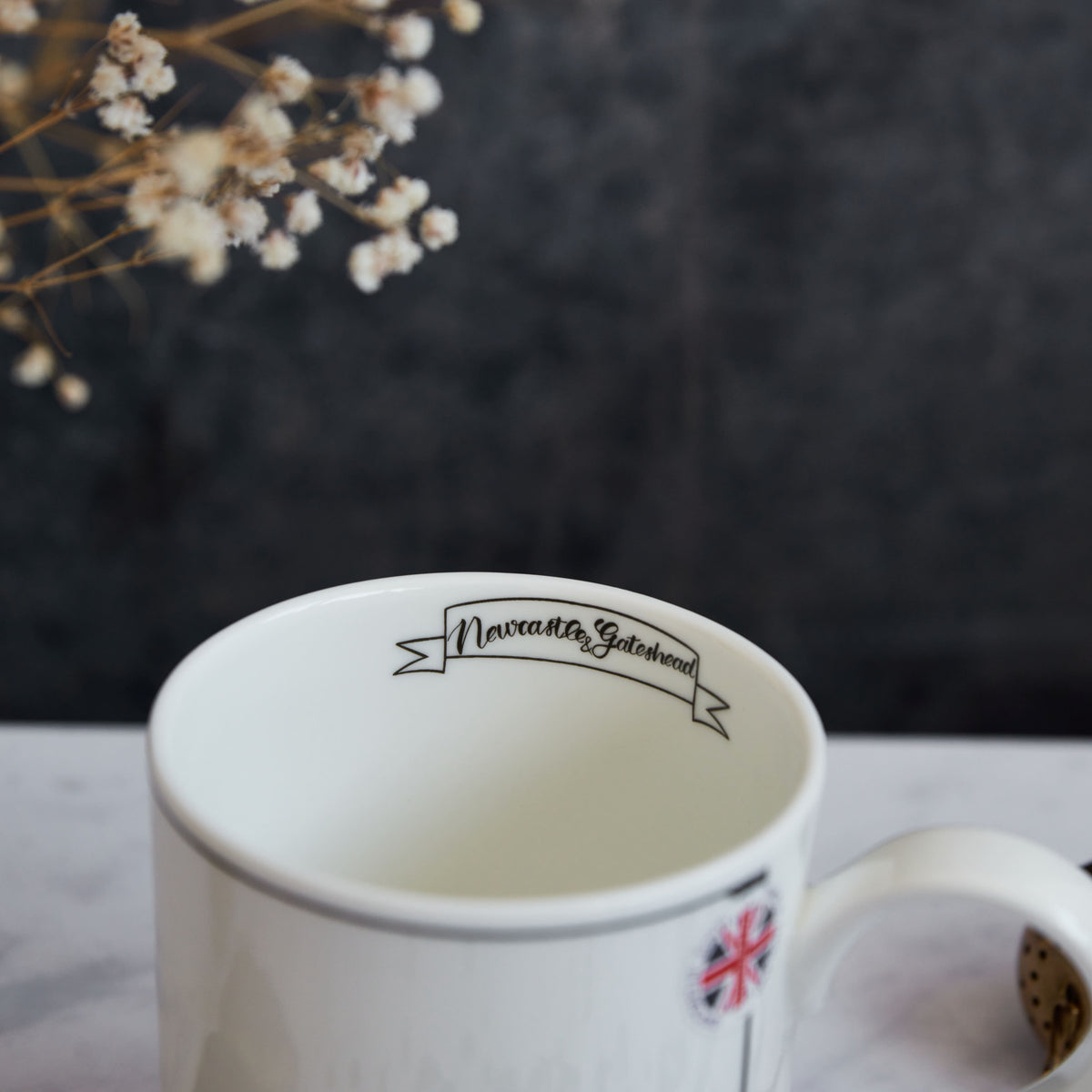 Newcastle & Gateshead Landmarks themed China Mug