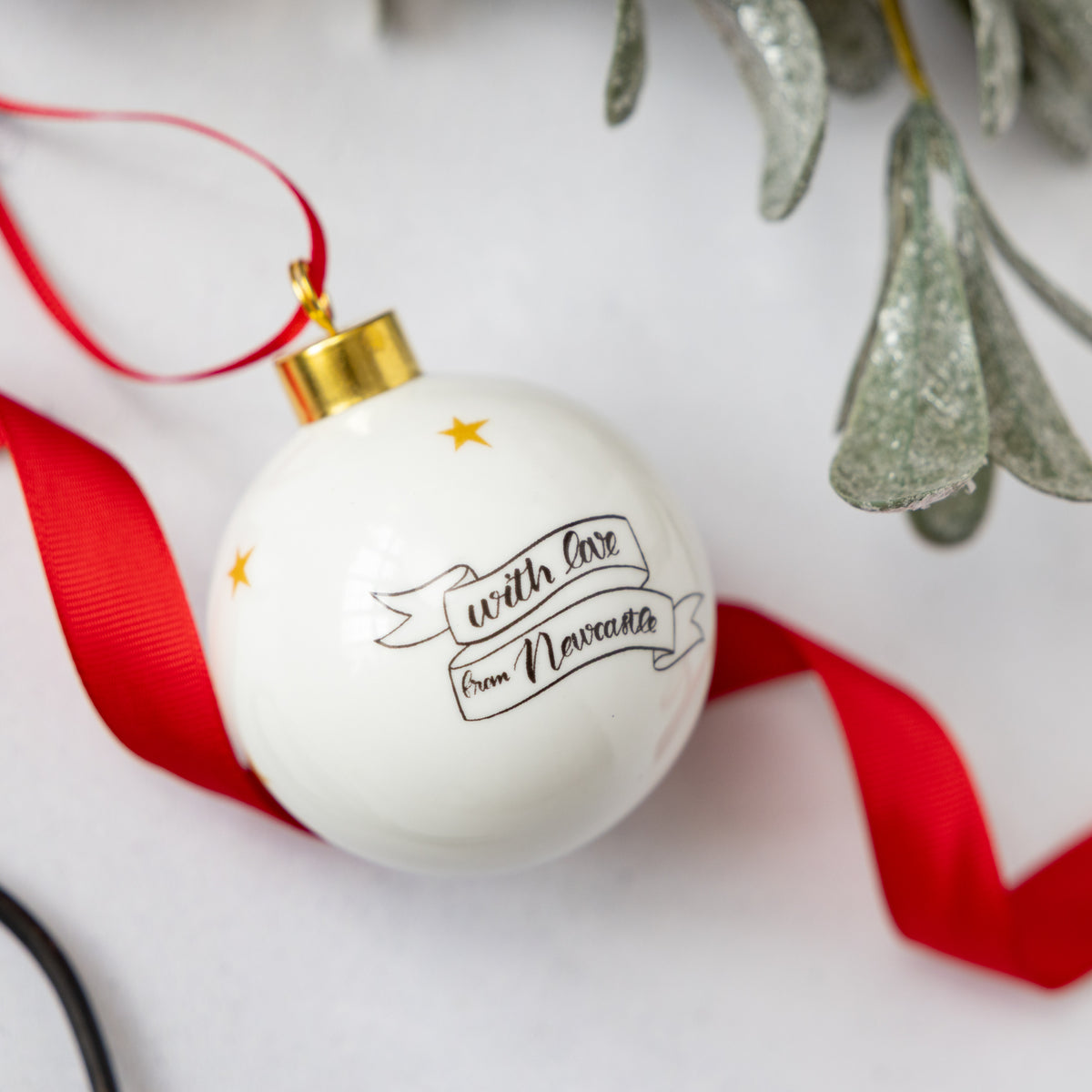 Newcastle Tyne Bridge Themed Ornament