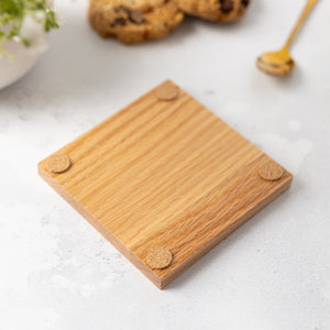 Oak wood Angel Coaster