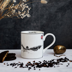 PowderButterfly Mugs Sycamore Gap Two Trees Mug