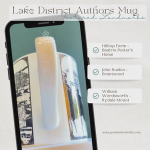 Lake District Themed Authors Mug
