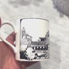 Video of fine china mug featuring landmarks from Tynemouth, Cullercoats, Whitley Bay and North Shields.