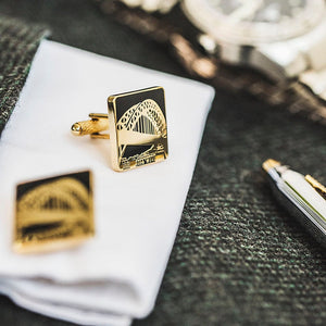 PowderButterfly Tyne Bridge Cuff Links