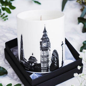 PowderButterfly London Candle & holder