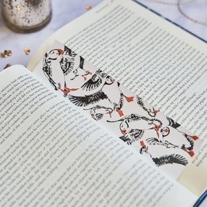 Colourful Farne Island Puffin Bookmark Powder Butterfly