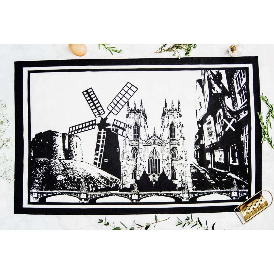 PowderButterfly York Tea Towel